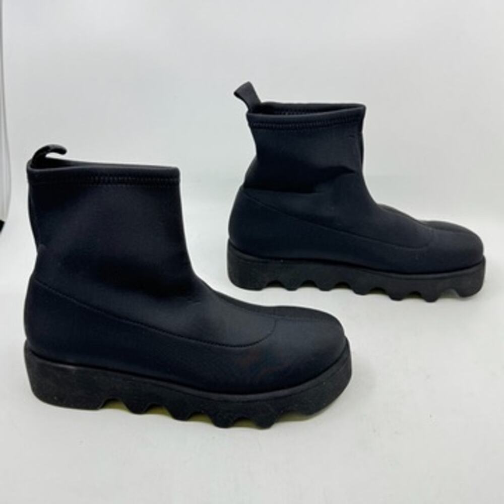 ISSEY MIYAKE x UNITED Black Neoprene Sock Boots 37 - Picture 2 of 10